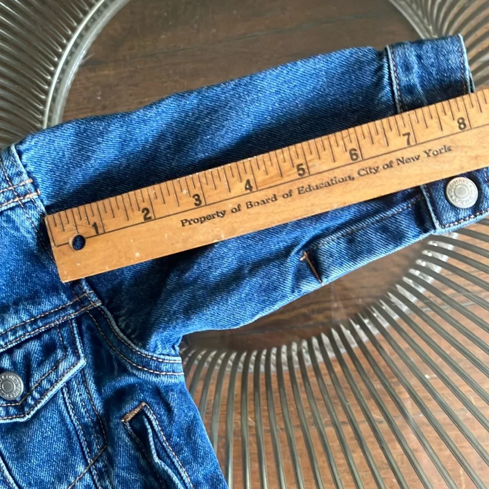 Y2K Old Navy Baby Denim Trucker Jacket unisex size 6-12 months